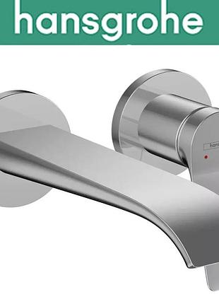 Смеситель hansgrohe (art 75050000) для умывальника, настенный однорычажный с изливом, vivenis 195, хром