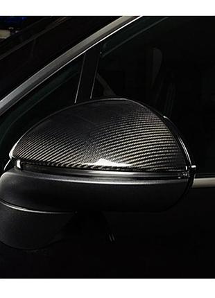 Накладки на зеркала (2018-2023, карбон) для porsche cayenne 2018- гг