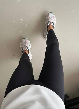 Безшовні легінси з віскози з ефектом утяжки (черный, xs-xxl)