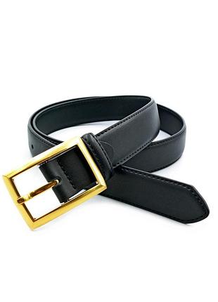 Женский кожаный ремень 2,8 х 105 см weatro черный zhin-kit-28k-0096