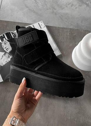 Женские зимние угги ugg neumel platform, теплые женские ботинки, качественая высокая обувь на зиму угги неумел 40