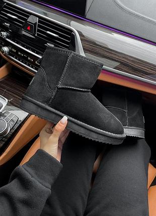 Женские зимние угги ugg classic mini, теплые женские ботинки, качественная высокая обувь на зиму угги классик 39