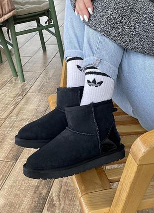 Женские зимние угги ugg classic mini, теплые женские ботинки, качественная высокая обувь на зиму угги неумел 38