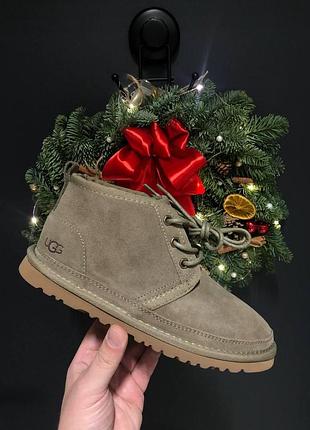 Женские зимние угги ugg neumel khaki, теплые женские ботинки, качественная высокая обувь на зиму угги неумел 38