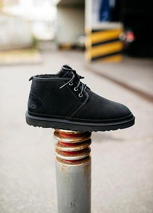Унісекс зимові угги ugg neumel, теплі жіночі черевики, якісне високе взуття на зиму угги неумел чоловічі