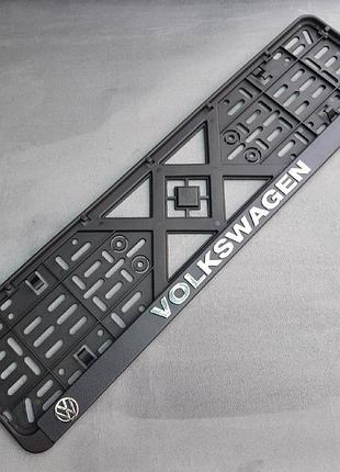 Накладка на задні рефлектори (2 шт., нерж) 2 двері для volkswagen t6 2015-2024 рр
