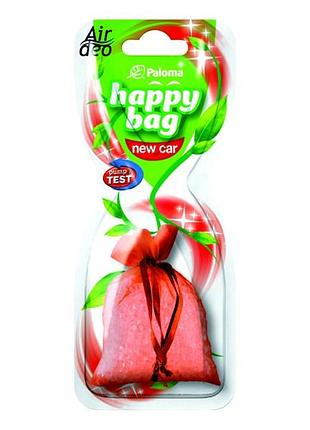 Освіжувач силікон гранули 15gr - "paloma" - happy bag - new car (нова машина) (10шт/уп)