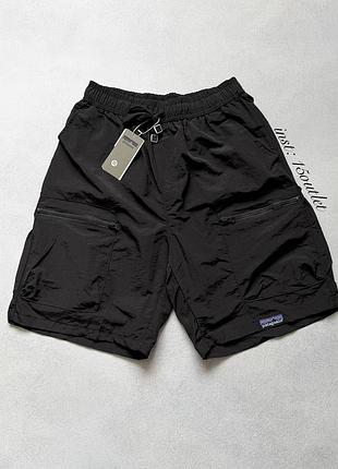Шорти карго patagonia cargo shorts gore tex патагонія чорні гор текс шорти нейлон m