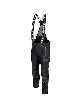 Рабочие брюки softgo softshell cannygo (kedp-softg) чёрные l