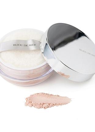 Преміальна сироватка пудра для обличчя та тіла bijou de mer beauté invariante the serum powder, 15 г