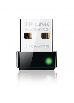 Адаптер tp-link tl-wn725n wrl 150мбит/с usb/nano 2.4 ггц ieee 802.11g/n/b