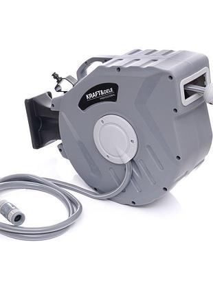Автоматическая катушка с садовым шлангом kraft&dele kd2083 20 м + 2 м 1/2"