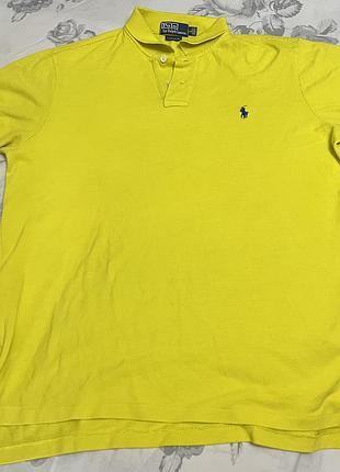 Polo ralph lauren custom slim fit mesh polo shirt