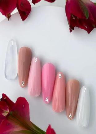 106 палитра crooz poly gel туба no01-07, шт