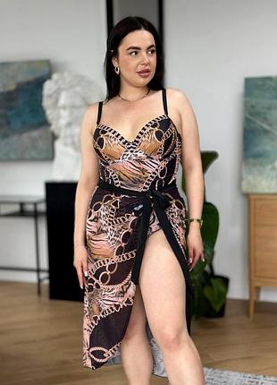 Купальник plus size sw3696