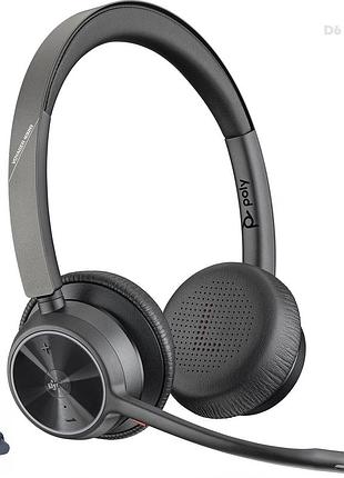 Bluetooth-гарнитура poly voyager 4320 uc + bt700 (original 100%) by plantronics