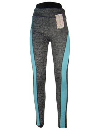 Лосины для фитнеса l-xl серые ласточка 4666-2