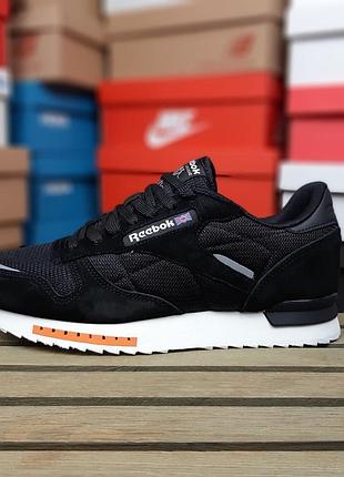 Reebok classic черные 3