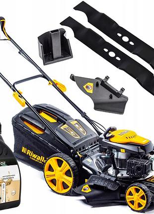 Газонокосарка бензинова riwall 51см 9в1 (чехія)