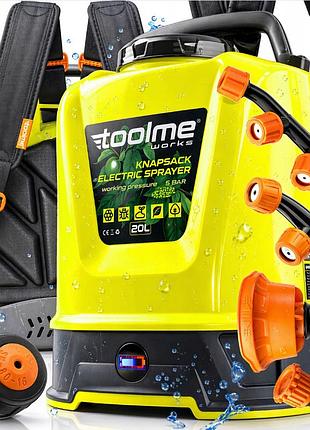Опрыскиватель аккумуляторный 20л toolme (польша)
