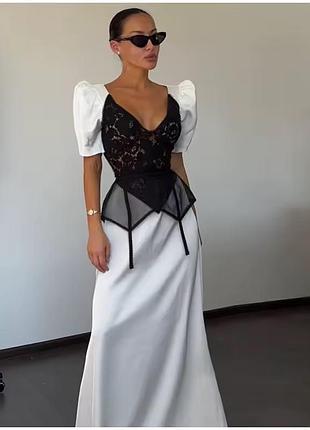 Коктейльне мереживне з декольте вечірнє в пол максі сукня old money шовкове міні плаття з корсетом з шлейфом з відкритими плечима з відкритою спиною