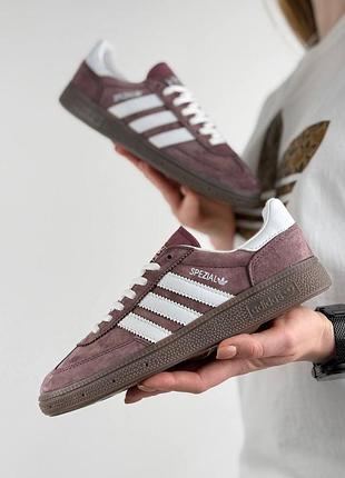 Женские кроссовки adidas spezial plum
