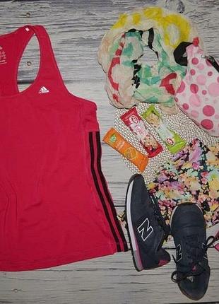 12-14/м женская фирменная спортивная майка для спорта оригинал адидас adidas climalite