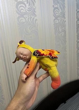 Коллекционная кукла пупс anne geddes бабочка 23 см оригинал