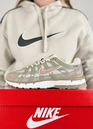 Nike p-6000 olive beige