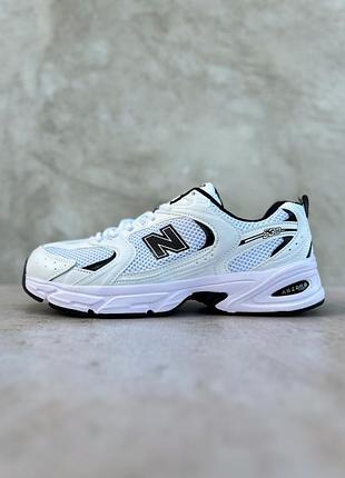 Мужские кроссовки. new balance 530 white black.
