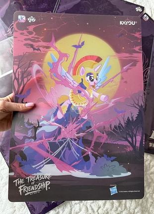 Коллекционный постер my little pony kayou a3 | hasbro