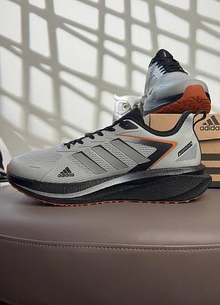 Мужские кроссовки adidas duramo speed light grey black