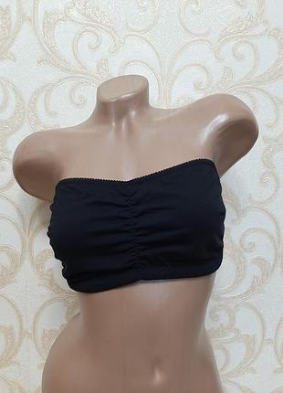 Бавовняний бюстгальтер топ бандо bpc bonprix collection