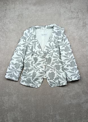 Женский льняной пиджак max mara