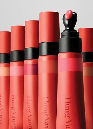 Hung vanggo glossy lip hue hydrating lip shine with hyaluronic acid  блиск