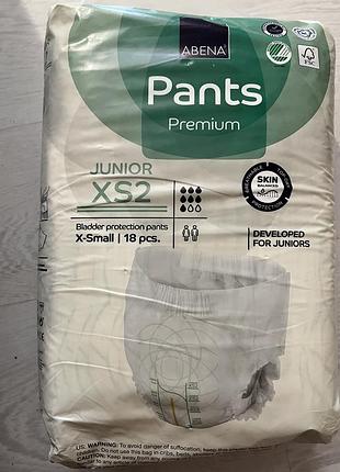 Памперси трусики для дорослих abena pants premium xs 2