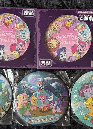 My little pony kayou — коллекционный значок 58 мм с подставкой.