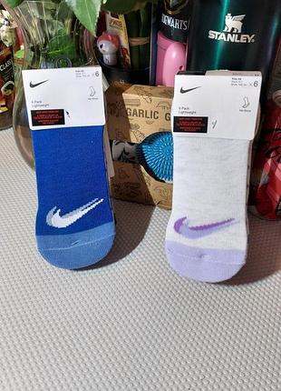 Новые оригинал носки шкарпетки для мальчика девочки от nike