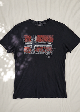 Napapijri geography футболка napapijri dark navy s розмір   t-shirt напапири оригинал артикул n0ycie