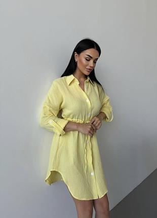 Легка сукня в 3кольорах