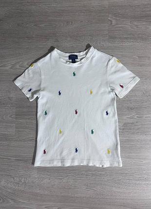 Оригінальна рідкісна дитяча футболка polo ralph lauren  зріст 120