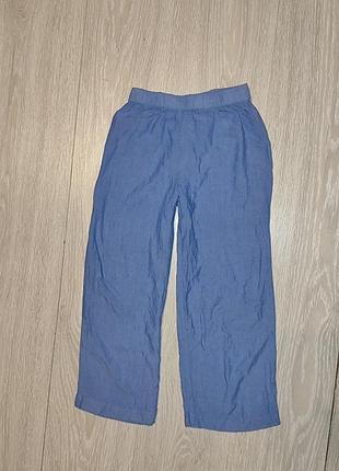 Брюки из воздушного плетения на лето от h&amp;m на 6-7 лет.