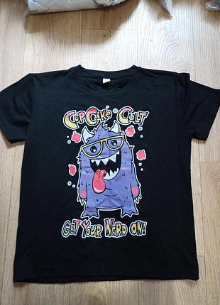 Футболка с ярким принтом, m, l, xl