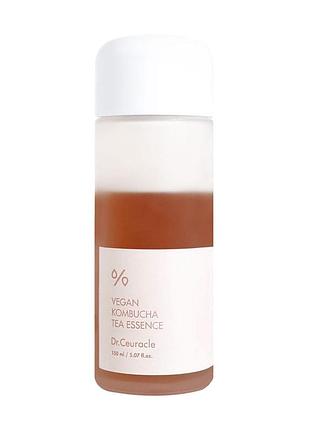 Dr.ceuracle – vegan kombucha tea essence – веганська кремова есенція з екстрактом комбучі і чорного чаю