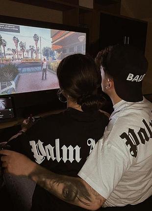 Футболка palm angels палм денджелс unisex унисекс