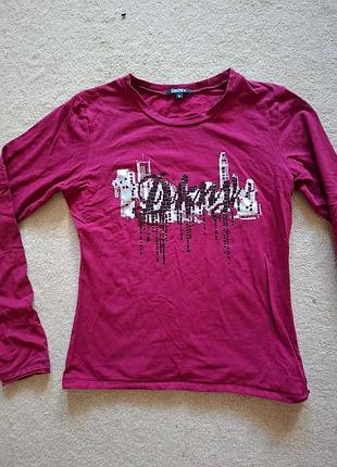 Женский лонгслив dkny xs, s