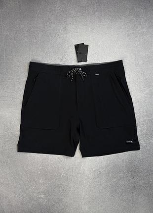 Hurley phantom шорти чорні легкі літні оригінал пляжні купальні бордичні