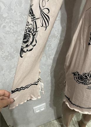 Сукня принт 3