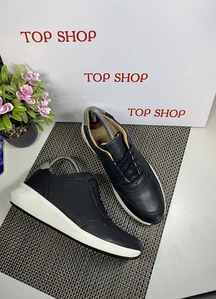 Оригинальные кроссовки clarks кожа