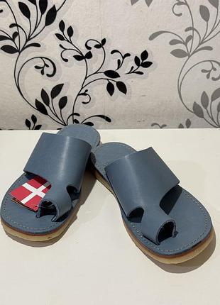 Шлепанцы кожаные женские duckfeet, 36р